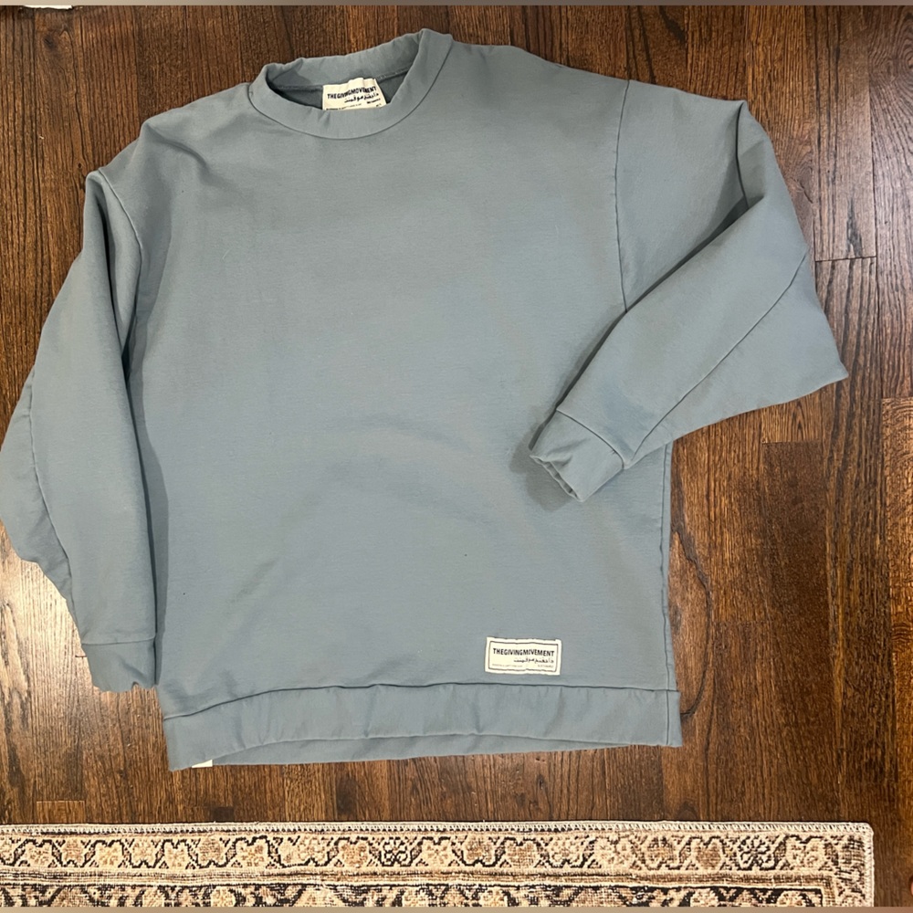 The giving movement lounge oversized sweatshirt